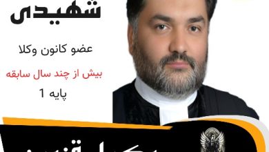 محمدرضا شهیدی ⚖️ وکیل قزوین